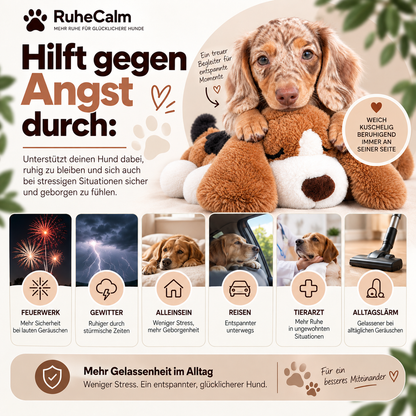 Herzschlag-Kuscheltier für Hunde