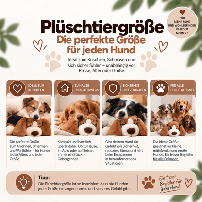 Herzschlag-Kuscheltier für Hunde